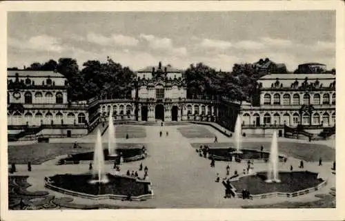 Ak Dresden Altstadt, Königlicher Zwinger