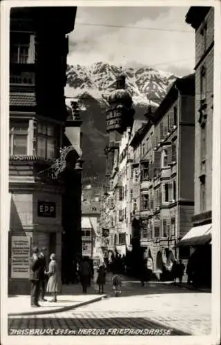 Ak Innsbruck in Tirol, Herzog-Friedrich-Straße