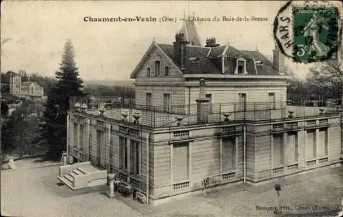 Ak Chaumont in Vexin Oise, Chateau du Bois de la Brosse