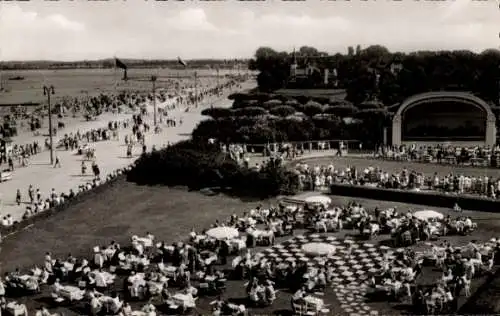 Ak Ostseebad Travemünde Lübeck, Casino Garten