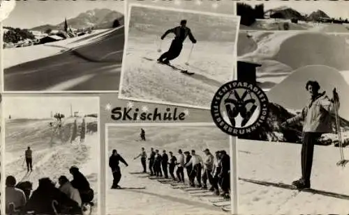 Ak Kitzbühel in Tirol, Skischule, Skifahrer