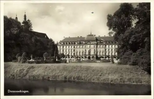 Ak Donaueschingen im Schwarzwald, Teilansicht, Gebäude