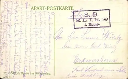 Ak Köln am Rhein, Sachsenring, Springbrunnen