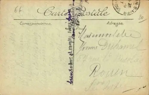 Ak Saint Aubin sur Mer Calvados, Strand, spielende Kinder