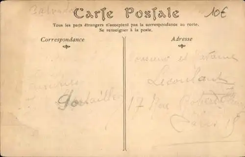 Ak Trouville sur Mer Calvados, Teilansicht