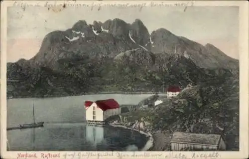 Ak Raftsund Norwegen, Teilansicht, Nordland