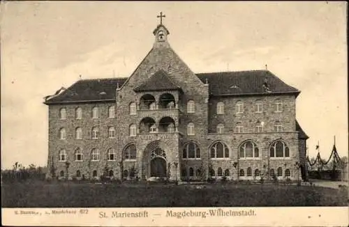 Ak Wilhelmstadt Magdeburg an der Elbe, St. Marienstift