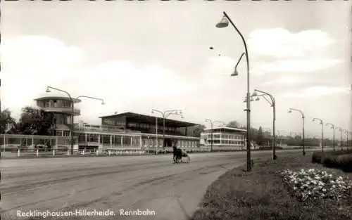 Ak Hillerheide Recklinghausen im Ruhrgebiet, Rennbahn