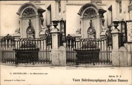 Stereo Ak Brüssel, Manneken pis