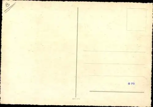 Ak Brünette Frau auf einem Steg, Beine