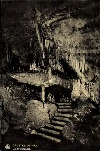 Ak-Höhle von Han Han sur Lesse Wallonien Namur, Moschee