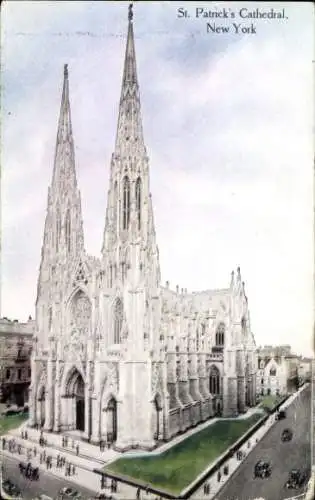 Ak New York City USA, St. Patricks Kathedrale