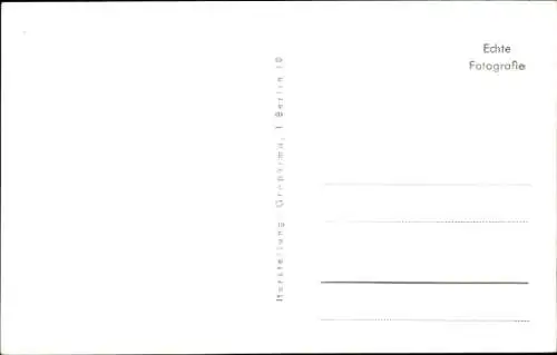 Ak Schauspielerin Uta Sax, Portrait, Autogramm