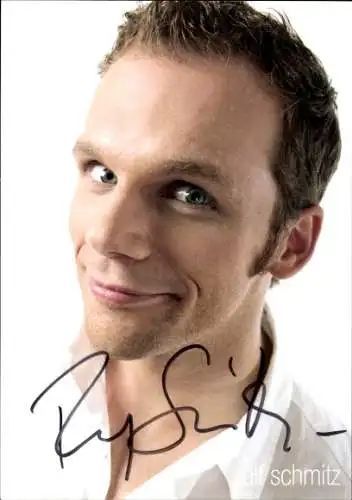 Ak Schauspieler Ralf Schmitz, Portrait, Autogramm