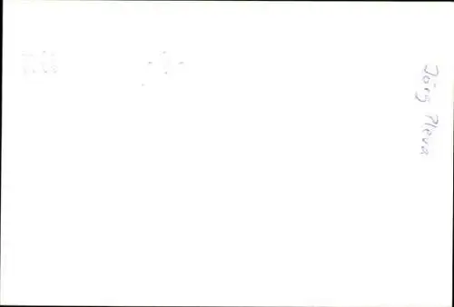 Ak Schauspieler Jörg Pleva, Portrait, Autogramm