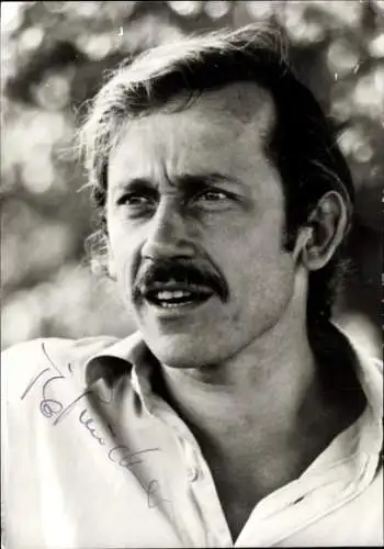 Ak Schauspieler Tilo Prückner, Portrait, Autogramm