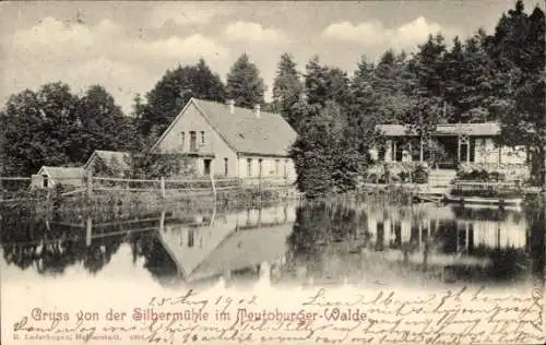 Ak Leopoldstal Horn Bad Meinberg in Lippe Teutoburger Wald, Waldhotel Silbermühle