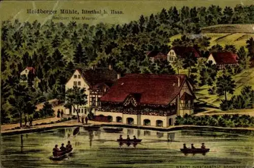 Ak Haan Nordrhein Westfalen, Heidberger Mühle, Ittertal