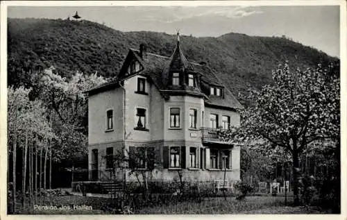 Ak Brodenbach an der Mosel, Pension Jos. Halfen