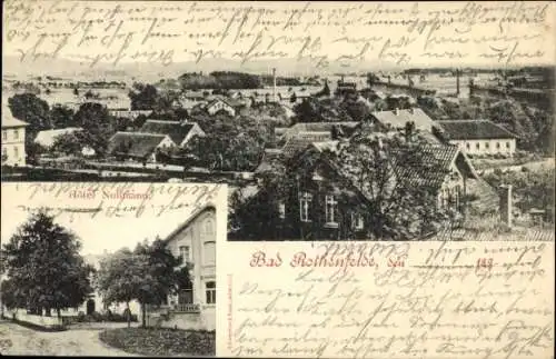 Ak Bad Rothenfelde am Teutoburger Wald, Panorama, Hotel Nollmann