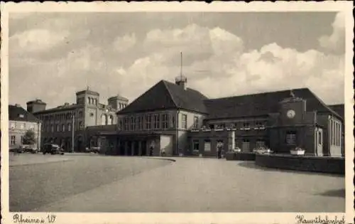 Ak Rheine in Westfalen, Hauptbahnhof