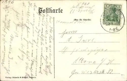 Ak Hanstedt in der Nordheide, Gesamtansicht