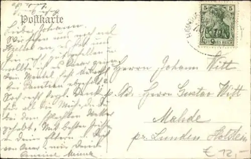 Ak Itzehoe in Holstein, Victoriastraße