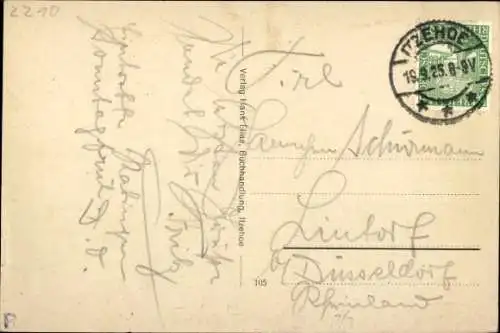 Ak Itzehoe in Holstein, Victoriastraße