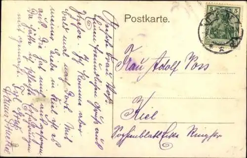 Ak Itzehoe in Holstein, Viktoriastraße