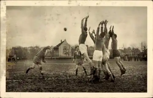 Foto Ak Fußballspiel FSV Witten 07 gegen TuS Hattingen 1863, 2:4, 12.2.1930