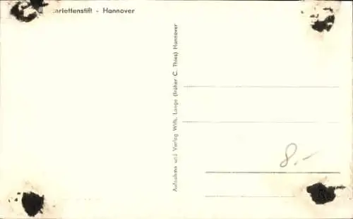 Ak Hannover in Niedersachsen, Henrettienstift, Krankensaal, Frauen-Abteilung