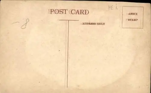 Ak Mann als Hahn verkleidet, Porträt