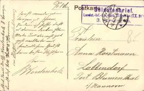 Ak Hoyer Dänemark, Norderstraße