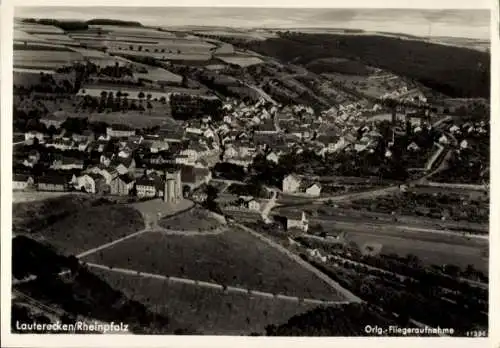 Ak Lauterecken in der Pfalz, Fliegeraufnahme