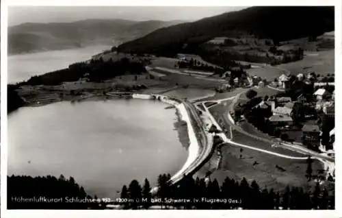 Ak Schluchsee im Schwarzwald, Fliegeraufnahme