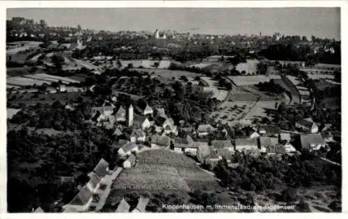 Ak Kippenhausen Immenstaad am Bodensee, Fliegeraufnahme