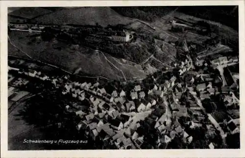 Ak Schwalenberg in Lippe, Fliegeraufnahme