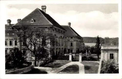 Ak Slavkov u Brna Austerlitz Südmähren, Schloss