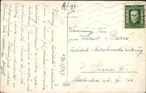 Ak Uschgorod Uschhorod Ukraine, Straßenpartie, Brücke