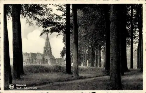 Ak Beernem Westflandern, Kirche