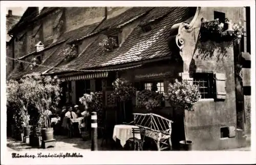 Ak Nürnberg in Mittelfranken, Bratwurstglöcklein