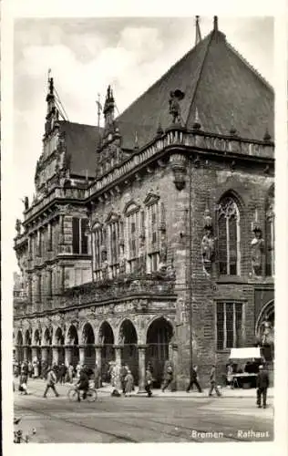 Ak Hansestadt Bremen, Rathaus