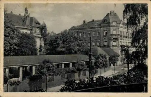 Ak Dresden Altstadt, Bad Weißer Hirsch, Dr. Lahmanns Sanatorium