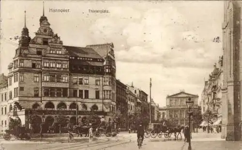 Ak Hannover in Niedersachsen, Thielenplatz, Kaiser Haus