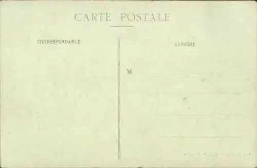 Ak Luneville Meurthe et Moselle, La Ferme de Ste Anne bombardee, Trümmer