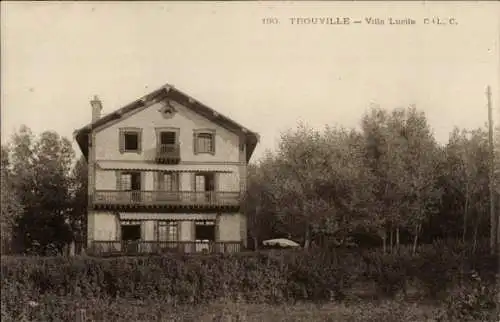 Ak Trouville Calvados, Villa Lucile