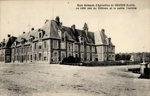 Ak Thiverval Grignon Yvelines, Ecole Nationale d'Agriculture, Le cote sud du Chateau