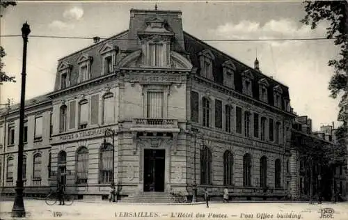 Ak Versailles Yvelines, Post Office