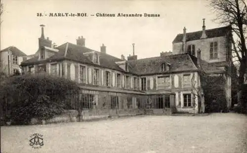 Ak Marly le Roi Yvelines, Chateau Alexandre Dumas