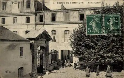 Ak Saint Cyr l’Ecole Yvelines, Ausfahrt Galette